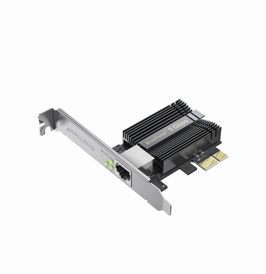 BrosTrend P2 5G Gigabit PCIe Network Adapter 5Gbps Ethernet Card (New, Open Box)