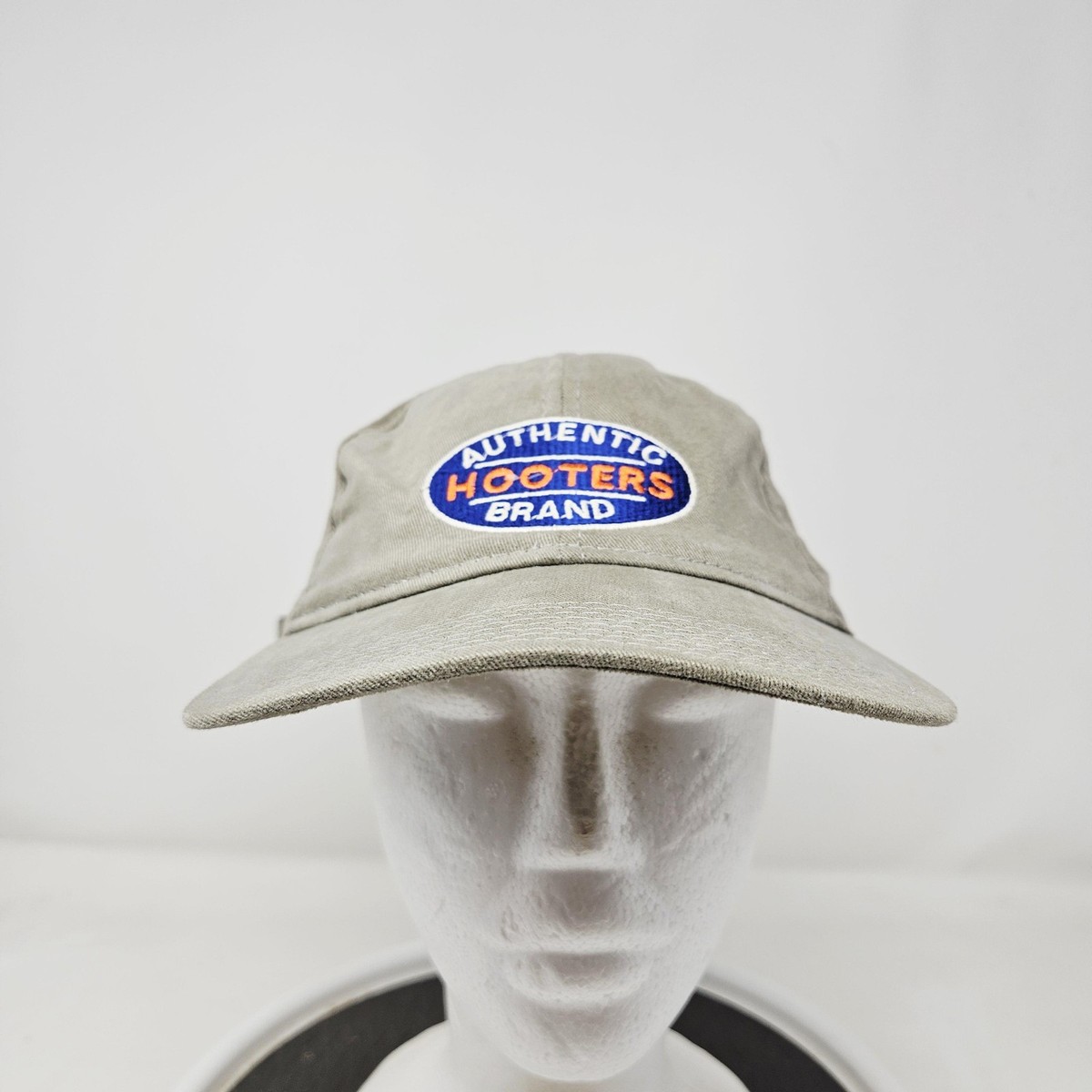 Kudzu Hooters Hat Cap Strap Back One Size Beige Authentic Brand
