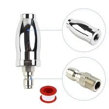 High Pressure Washer 3600PSI Rotating Turbo Nozzle Spray Tip 3.0 GPM 1/4'' Quick