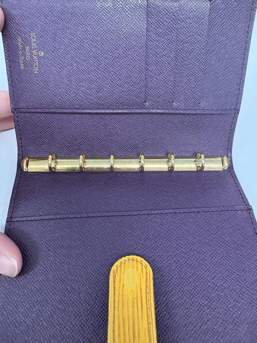 Louis Vuitton Epi Agenda-PM Day Planner Cover Authentic View 3