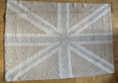 Lorena Canals Teppich 200x140 cm , Kinderzimmer, Union Jack Muster, Uvp: 229 