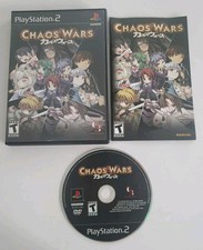 Chaos Wars (Sony PlayStation 2, 2008) Complete w/ Manual CIB PS2 Game Tested