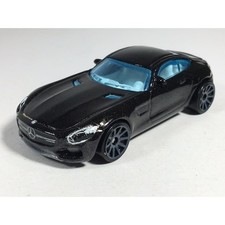 Hot Wheels 15 Mercedes-AMG GT Nightburnerz Metalflake Black Car 2018 Malaysia