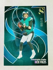NICK FOLES 2025 PANINI SILHOUETTE HOLO SILVER /149 PHILADELPHIA EAGLES