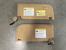 2018-2024 Ford F150 F250 Sun Visors With Homelink Tan Oem Used
