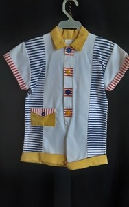 Size 4T one piece shorts outfit by Nordstrom