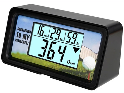 LCD Digital Days Countdown Timer,12/24H Clock,Stopwatch Record,Data Resettable