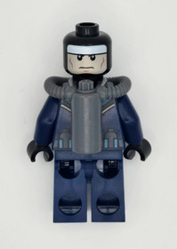 LEGO Batman Minifigure Scuba Diver Dark Blue Wetsuit from set 76010