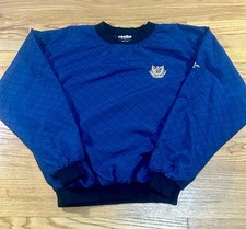 Vintage Roche Golf Pullover Tecumseh Country Club Size Large Navy Made In USA
