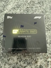 2021 Topps Formula One F1 Lights Out Factory Sealed, Unopened Box