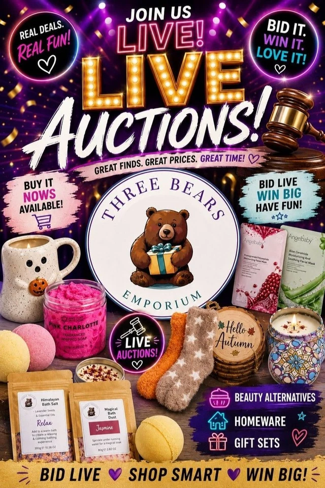 Bath & Body £2 Starts | Buy It Nows & Live Auction