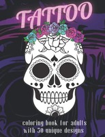 Tattoo-Malbuch Erwachsene 50 Designs Ausmalbuch Mandala Entspannung