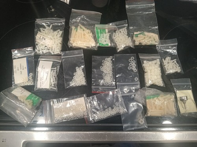 #ad HUGE LOT VINTAGE PLASTIC MACHINE SCREWS WASHERS MINI PARTS MODEL BUILDING NEW $16.00
