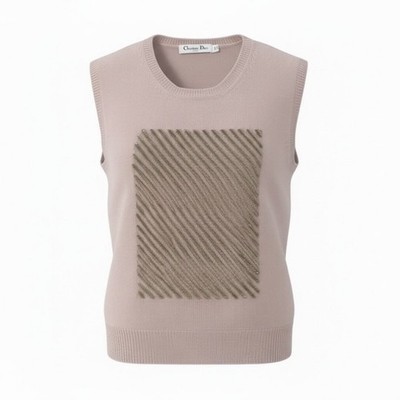 Christian Dior knit pink cashmere