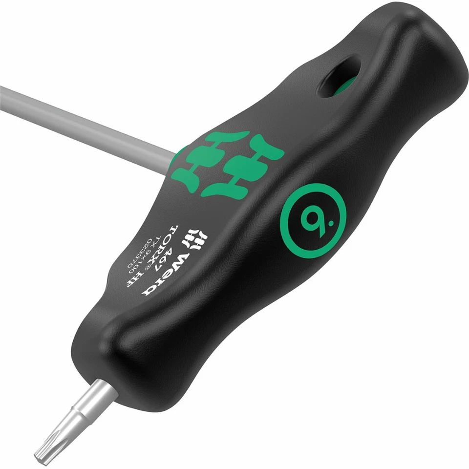 Wera 7-piece T-handle TORX screwdrivers with Hold Function (05023452001) NEW - Image 2 of 4