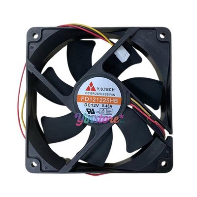 1 Pc. New FD121225HB Chassis Cooling Fan 12025 DC12V 0.46A 12CM 3Pin