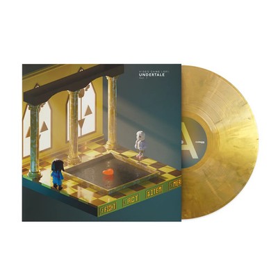 Video Game Lofi: Undertale Vol. 1   180g Metallic Gold Marble Vinyl   NEW