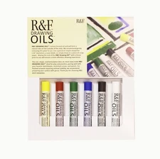 Drawing Oils, Introductory Color Set, 6 12 ml colors