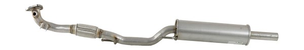 Walker VorschalldäMpfer 23358 FüR Vw Seat Polo Fabia 6C1 545 6R1 542 Skoda 4 5 2-image