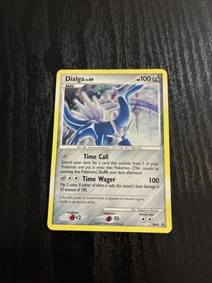 Pokémon TCG Dialga LV.69 Holo Card DP49 Promo
