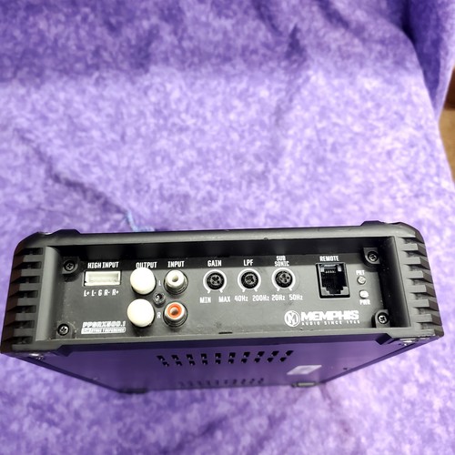 💥GOOD💥MEMPHIS PPSRX500.1 STREET REFERENCE 500W CAR MONOBLOCK AMP💥TESTED💥 - Picture 21 of 22