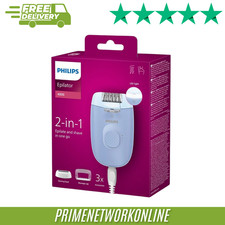 Image of Philips BRE247/00 Corded 2-in-1 Epilator Hair Removal Kit 100% ORIGINAL ⭐⭐⭐⭐⭐