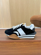  TOM FORD Mens low-top Black/ Brown Comfortab...