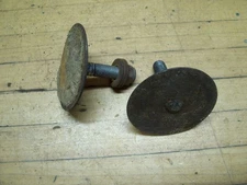 Vintage Speedway Minibike Mini Bike Reflector Mounts Red Baron Green Horn