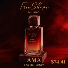 Ama by FreeShape 100ml / 3.4oz Extrait De Parfum for Men & Women New in Box