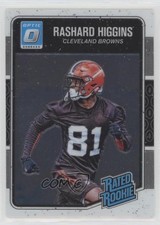 2016 Donruss Optic Rated Rookie Rashard Higgins #192 13ey