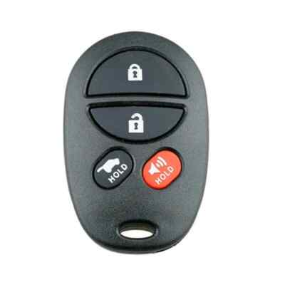 keyless remote for TOYOTA Highlander Sport 2012 car entry keyfob hatch GQ43VT20T