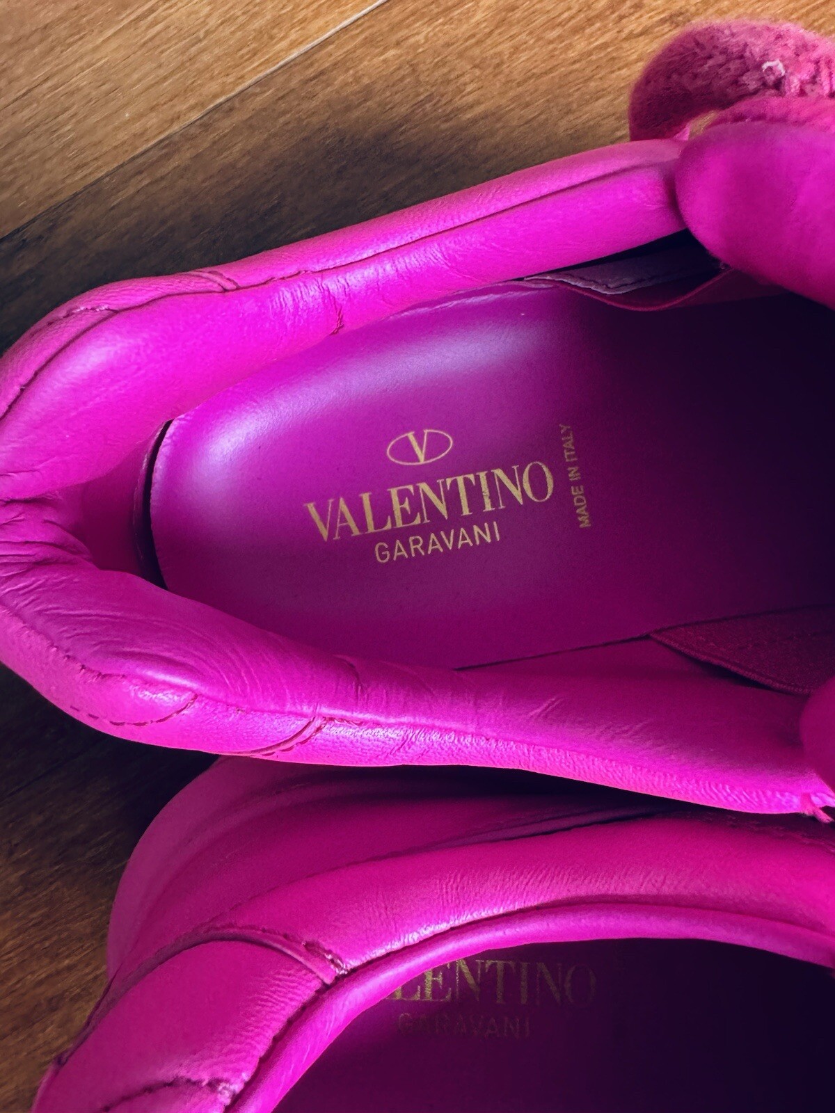 $1150 Valentino Garavani One Stud XL leather Low Top Sneakers EU 40 US 10 thumbnail 12