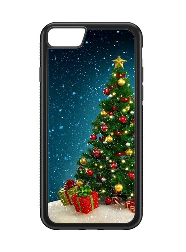 Christmas Tree Xmas Rubber Phone Case