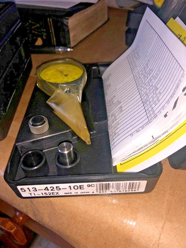 MITUTOYO 513-425-10E Dial Test Indicator Ti-152EX EXCELLENT 2UM