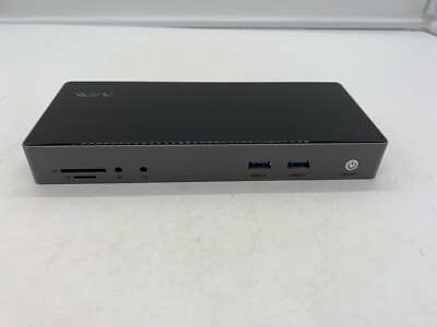 USB 3.0 Docking Station IVIIN Universal Dual Monitor 4K HDMI 5K D6902 - Black