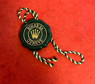 ROLEX Hang Tag Chronometer Siegel grün green (RT-G)