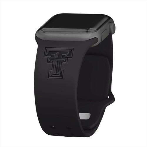 Texas Tech Red Raiders Engraved Silicone Watch Band for Apple Watch - Picture 5 of 13