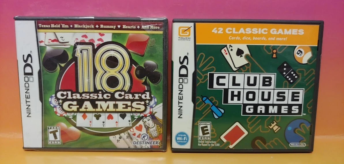 Club House Clubhouse Games Nintendo DS 2DS 3DS Game *Complete*
