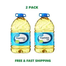 Great Value Vegetable Oil, 1 Gallon choice for all of your cooking (2 pack )
