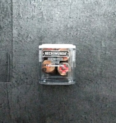 Necromunda Goliath Gang Dice Set Würfel Warhammer 40k Games Workshop 