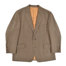 Made to Measure HandMade Plaid Check Blazer Jacket Mens ~ EUR 52-54 / US 42-44