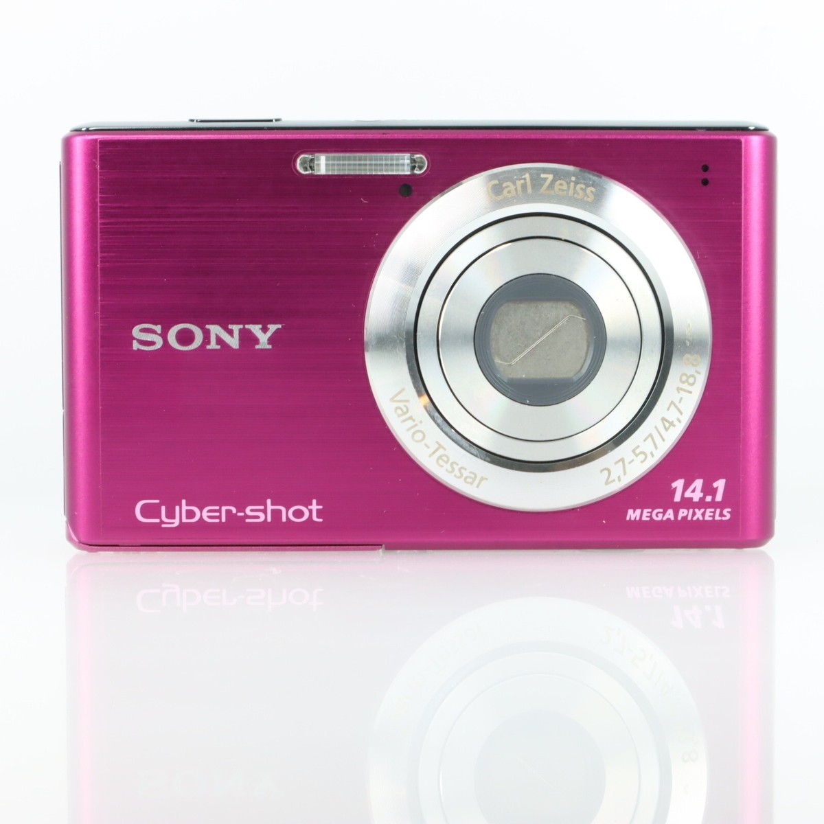 Mint] SONY Digital Camera Pink DSC-W550 Cyber Shot 4x