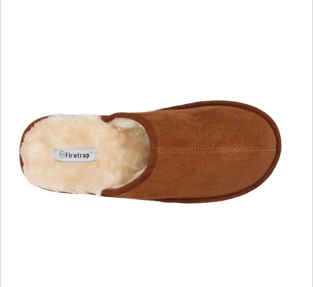 firetrap moccasin slippers mens