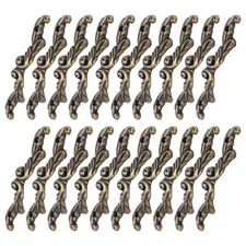 Drawer Handle Exquisite Pattern Antique Drawer Pulls with Screws for Cabinets...