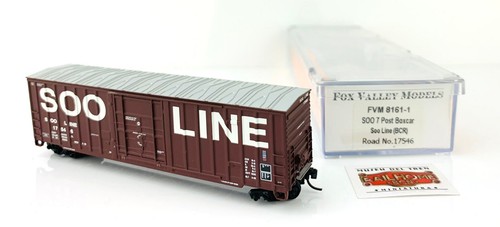 Fox Valley Models 8161 - Soo 7 Post Boxcar Line | Zustand: Neu