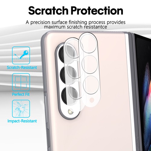 For Samsung Galaxy Z Fold 3 5G Tempered Glass Camera Lens Screen Protector Film - Photo 3 sur 24
