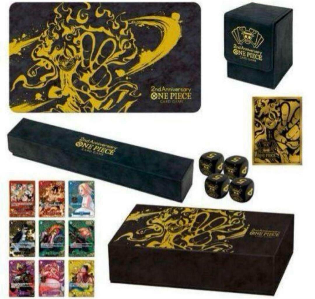 ONE PIECE Card Game Bandai 1st 2nd Anniversary Box Set Collection