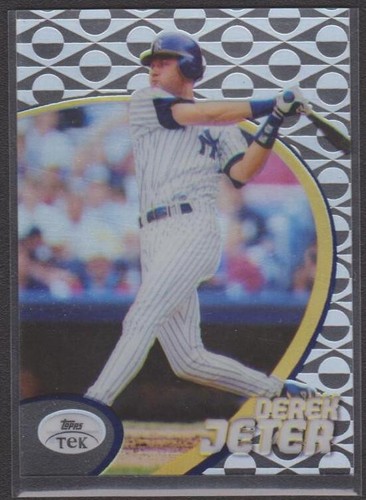 Derek Jeter [Pattern 31] #14 1998 Topps Tek card