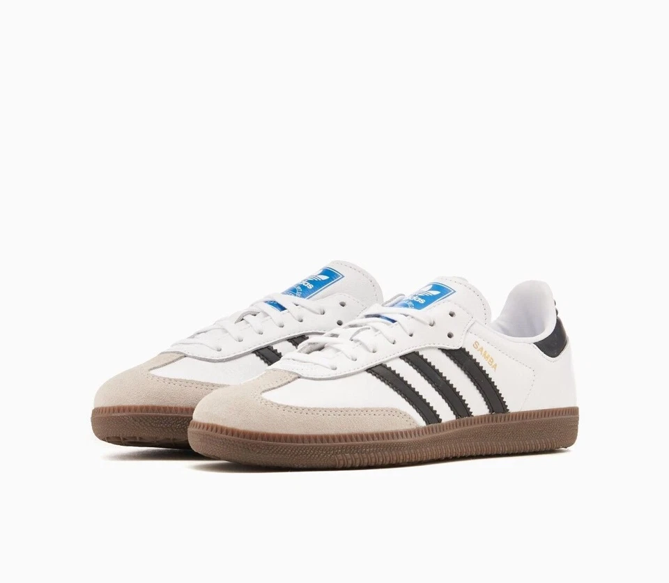 Adidas Samba OG Cloud Blanco Núcleo Negro IE3675 GS y Mujer Talla Nuevo Foto 3 de 4