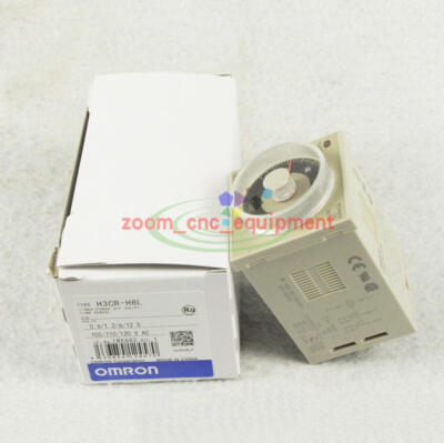 New One H3CR-H8L Omron H3CRH8L Timer Power OFF Delay 100-120VAC IN BOX New